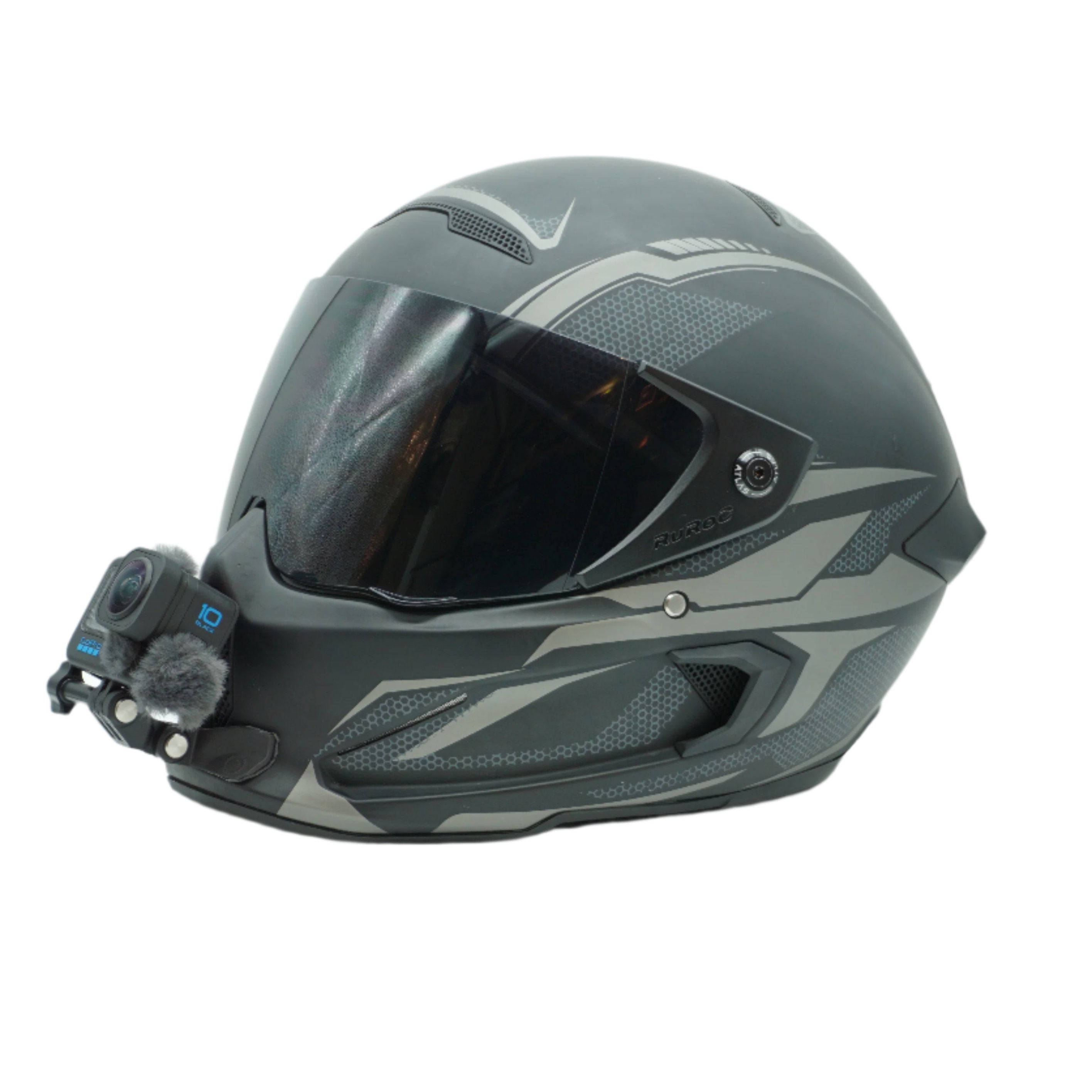 atlas 2.0 motorcycle helmet Ruroc Atlas Chin Mount – ProBike3D