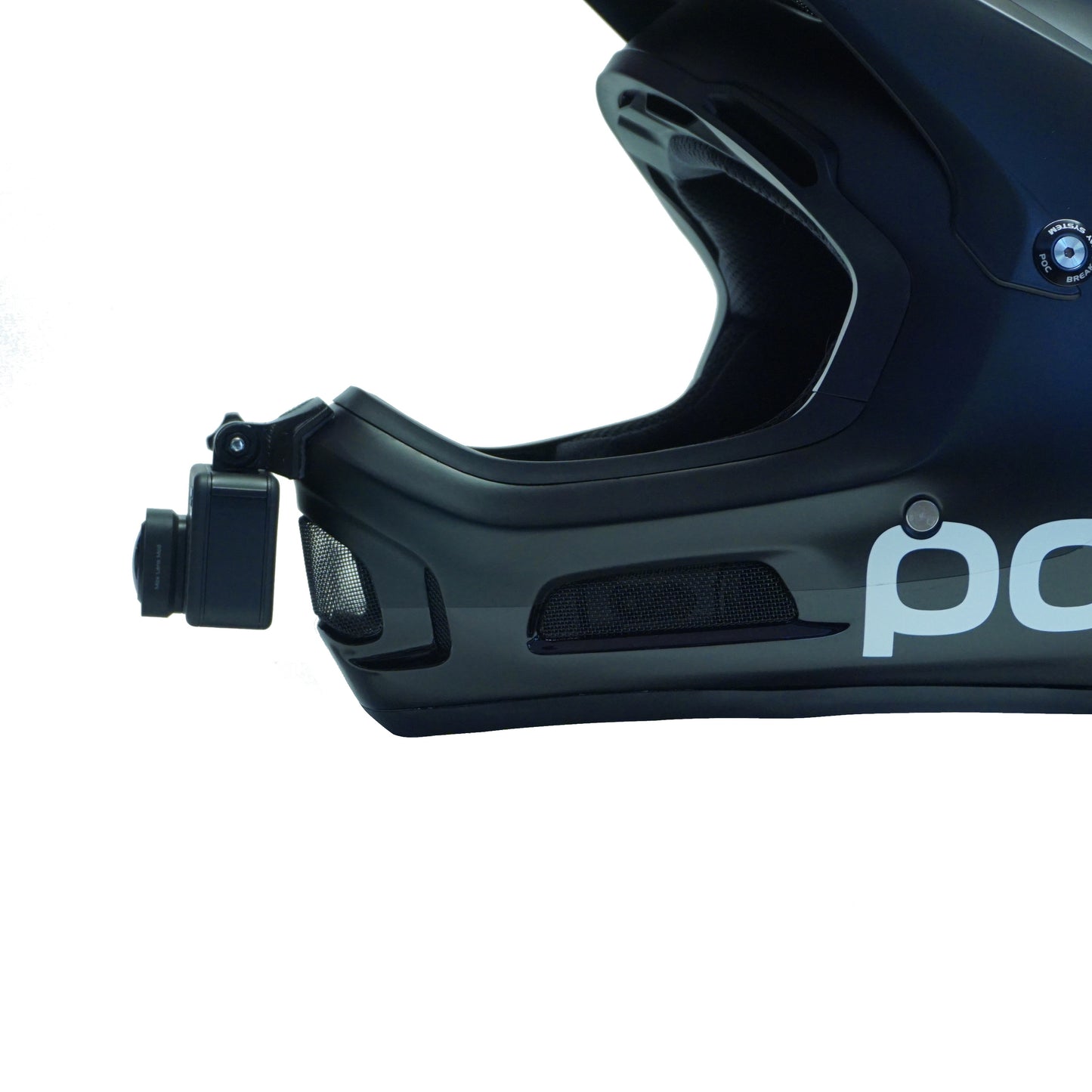 Upper GoPro Chin mount for POC Coron MTB Helmets